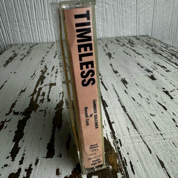 Hammer Dulcimer Timeless by Russell Cook Wood N' Strings Cassette Tape Vintage - Picture 3 of 6
